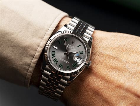 rolex datejust wimbledon 36|Rolex Datejust 36 automatic watch.